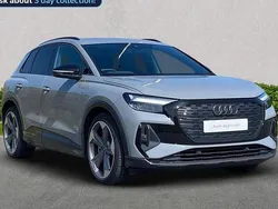 Grey Used 2025 Audi Q4 e-tron Black Edition SUV | £42,231 (Expensive)