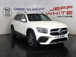 White Used 2021 Mercedes GLB200 AMG line SUV | £25,988 (Fair price)