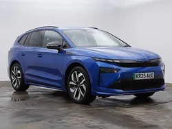 Blue New 2025 Skoda Enyaq iV SportLine SUV | £37,995 (Good price)