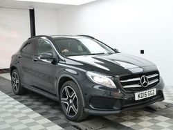 Black Used 2015 Mercedes GLA220 AMG line SUV | £9,567 (Fair price)