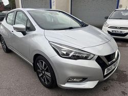 Silver Used 2017 Nissan Micra Acenta Hatchback | £7,472 (Fair price)