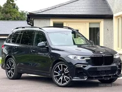 Black Used 2021 BMW X7 M Sport SUV | £51,995 (Fair price)