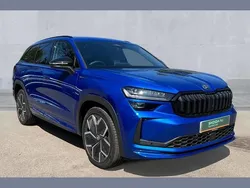 Blue Used 2025 Skoda Kodiaq SportLine SUV | £37,282 (A bit pricey)