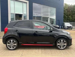 Black Used 2018 Kia Picanto GT-Line Hatchback | £7,595 (Fair price)