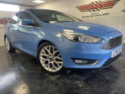 Blue Used 2016 Ford Focus Titanium X Hatchback | £8,000 (Fair price)