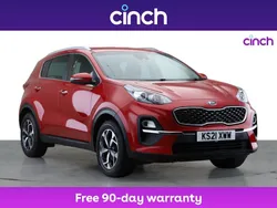 Red Used 2021 Kia Sportage 2 SUV | £16,049 (Good price)