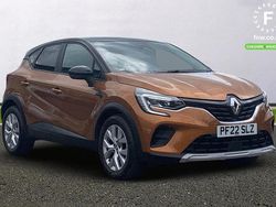 Orange/black Used 2022 Renault Captur Iconic SUV | £13,499 (Fair price)