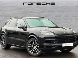 Chromite black Used 2024 Porsche Cayenne SUV | £83,490 (Fair price)