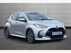 Silver Used 2022 Toyota Yaris Hybrid Design Hatchback | £17,395 (Fair price)