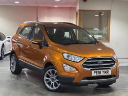 Orange Used 2018 Ford Ecosport Titanium SUV | £8,789 (Good price)