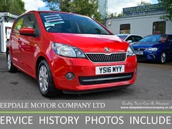 Red Used 2016 Skoda Citigo SE L Hatchback | £6,990 (Fair price)