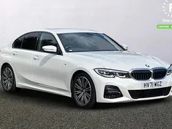 White Used 2021 BMW 320 M Sport Sedan | £22,299 (Fair price)