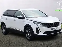White Used 2020 Peugeot 5008 Allure MPV | £19,999 (Fair price)