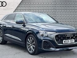 Blue New 2025 Audi Q8 S-Line SUV | £59,990 (Super price)
