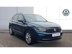 Blue Used 2022 VW Tiguan Life SUV | £20,995 (Fair price)