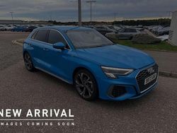 Blue Used 2022 Audi A3 S-Line Hatchback | £25,495 (A bit pricey)