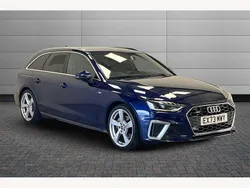 Blue Used 2023 Audi A4 S-Line Estate | £32,495 (A bit pricey)