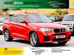 Red Used 2015 BMW X4 M Sport SUV | £9,840 (Good price)