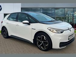 Glacier white metallic black Used 2021 VW ID.3 Pro Performance Hatchback | £18,841
