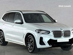 White Used 2023 BMW X3 M Sport SUV | £37,700 (Fair price)