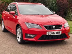 Red Used 2016 Seat Leon FR Estate | £10,245 (Fair price)