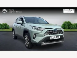 Green Used 2022 Toyota RAV4 Hybrid SUV | £31,145 (A bit pricey)