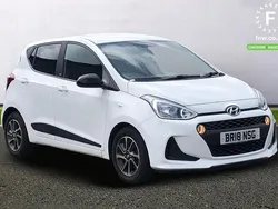 White Used 2019 Hyundai i10 GO! Hatchback | £8,799 (Fair price)