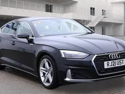 Black Used 2021 Audi A5 Sportback Sport Hatchback | £16,299 (Fair price)