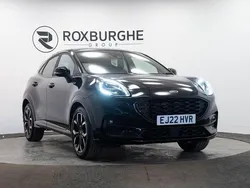 Black Used 2022 Ford Puma Gen-E ST-Line X SUV | £13,299