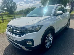 White Used 2021 VW T-Cross SE SUV | £13,795 (Fair price)