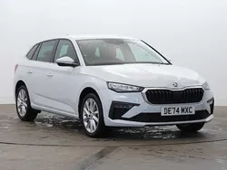 Moon white metallic Used 2024 Skoda Scala SE L Hatchback | £19,995