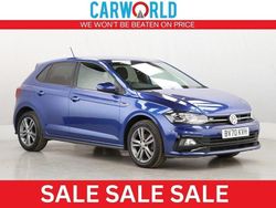 Blue Used 2020 VW Polo R-line Hatchback | £14,400 (Good price)