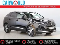 Black Used 2021 Peugeot 3008 Allure SUV | £14,900 (Fair price)