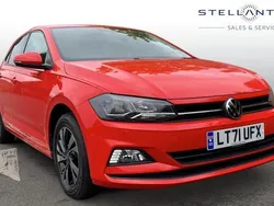 Red Used 2021 VW Polo Match Hatchback | £13,570 (Fair price)