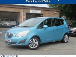 Blue Used 2011 Vauxhall Meriva MPV | £2,850 (Fair price)