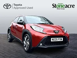 Red Used 2025 Toyota Aygo Hatchback | £15,495 (Fair price)