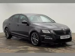 Black magic pearlescent Used 2019 Skoda Octavia vRS Hatchback | £15,229 (Fair price)