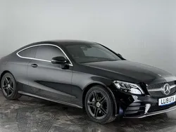 Black Used 2019 Mercedes C200 AMG line Coupe | £16,550 (Fair price)