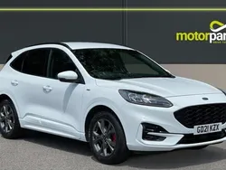 White Used 2021 Ford Kuga ST-Line SUV | £16,750 (Fair price)