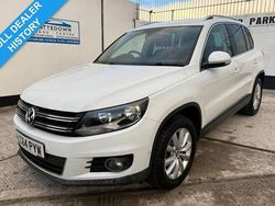 White Used 2014 VW Tiguan Match SUV | £7,995 (A bit pricey)