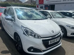 White Used 2018 Peugeot 208 S Hatchback | £7,495 (Fair price)