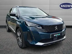 Blue Used 2022 Peugeot 3008 Allure Premium | £19,399 (Fair price)
