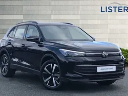 Deep black Used 2024 VW Tiguan Life SUV | £30,290