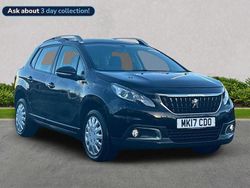 Black Used 2017 Peugeot 2008 Active SUV | £5,499 (Fair price)
