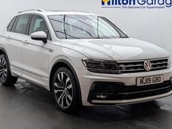 White Used 2019 VW Tiguan R-line SUV | £19,450 (Good price)