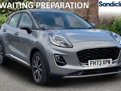 Silver Used 2023 Ford Puma Gen-E Titanium Hatchback | £16,684 (Fair price)