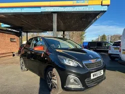 Black Used 2018 Peugeot 108 Roland Garros Hatchback | £4,990 (Good price)