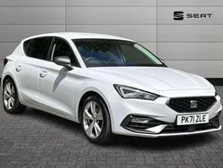 White Used 2021 Seat Leon FR Hatchback | £12,995 (Fair price)