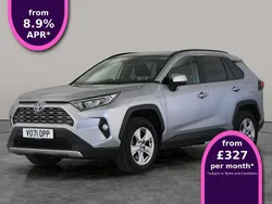 Silver Used 2021 Toyota RAV4 Hybrid SUV | £22,194 (Super price)
