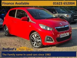 Red Used 2015 Peugeot 108 Allure Hatchback | £5,669 (Fair price)